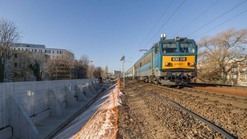 Déli Körvasút: Újabb ütemmel folytatódik az elmúlt 100 év legnagyobb fővárosi vasútfejlesztése. Fotó: magyarepitok.hu