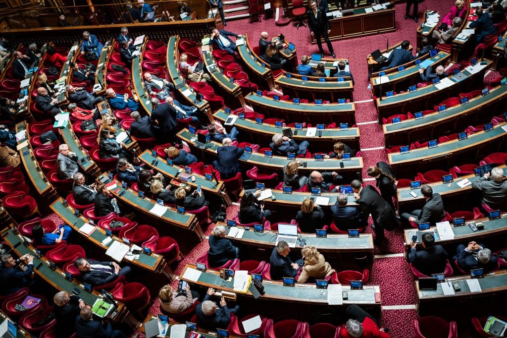 FRANCE-POLITIC-PLFSS-PENSIONS-SENATE