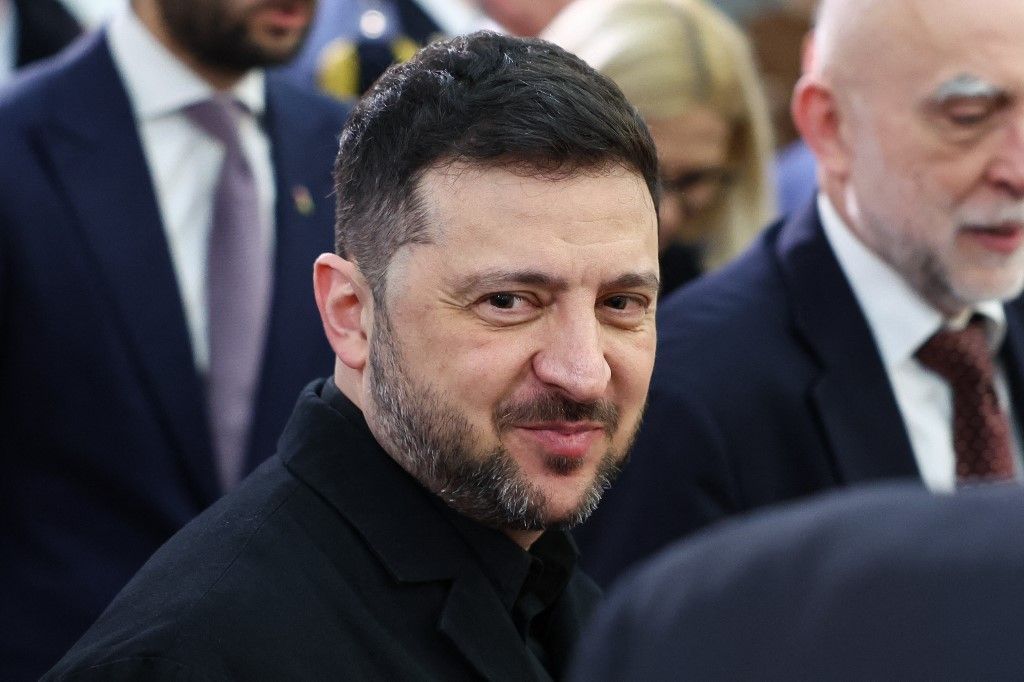 Ukrainian President Volodymyr Zelensky In Poland ukrán kína Zelenszkij