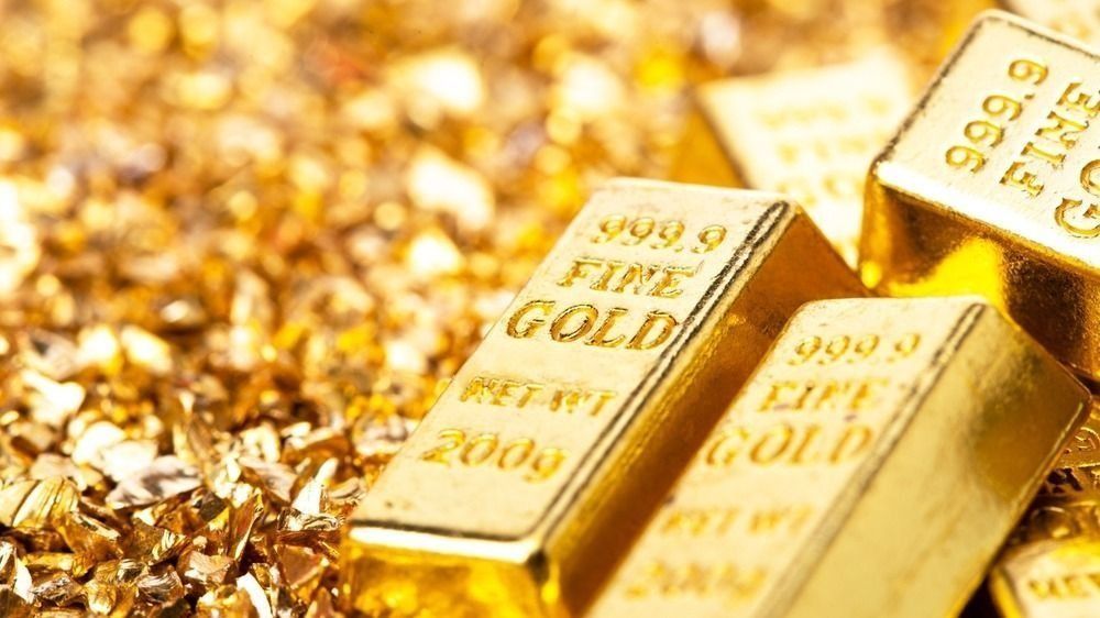 Gold,Bars,On,Nugget,Grains,Background,,Close-up, arany, 
aranytartalék, Kína