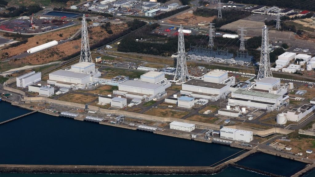 Kashiwazaki-Kariwa Nuclear erőmű Power Plant in Japan atomerőmű