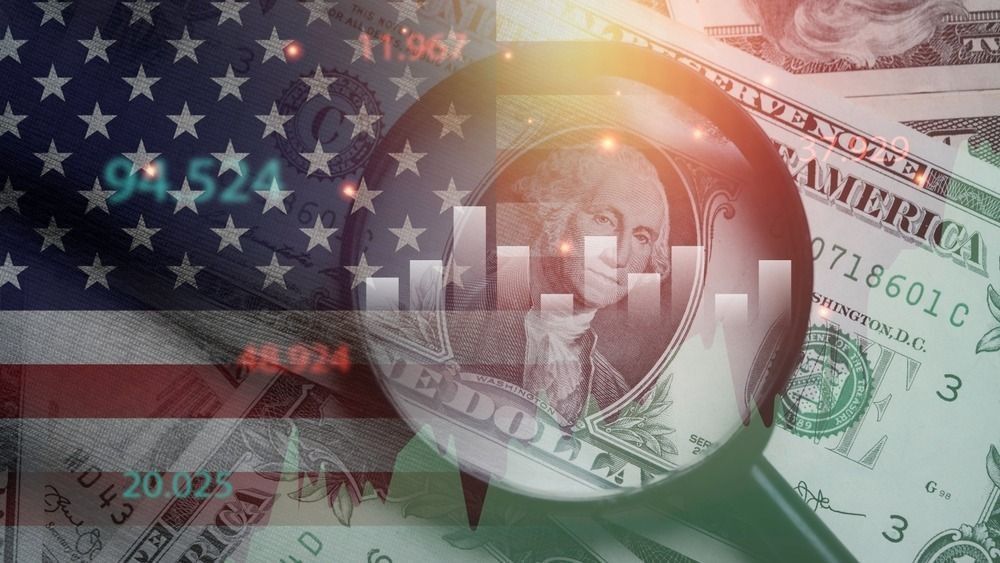 Usd,Dollar,Banknote,With,Usa,Flag,And,Stock,Market,Graph, amerikai tőzsde