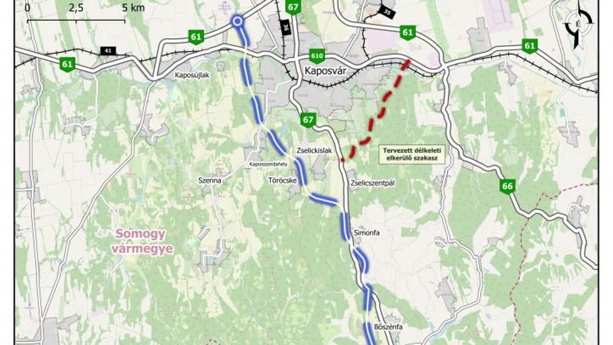 Fellázadt két falu lakossága, nem engedik, hogy négysávos út menjen át rajtuk: át kell tervezni a nyomvonalat, máshol épül meg az új gyorsforgalmi Magyarországon – térkép 