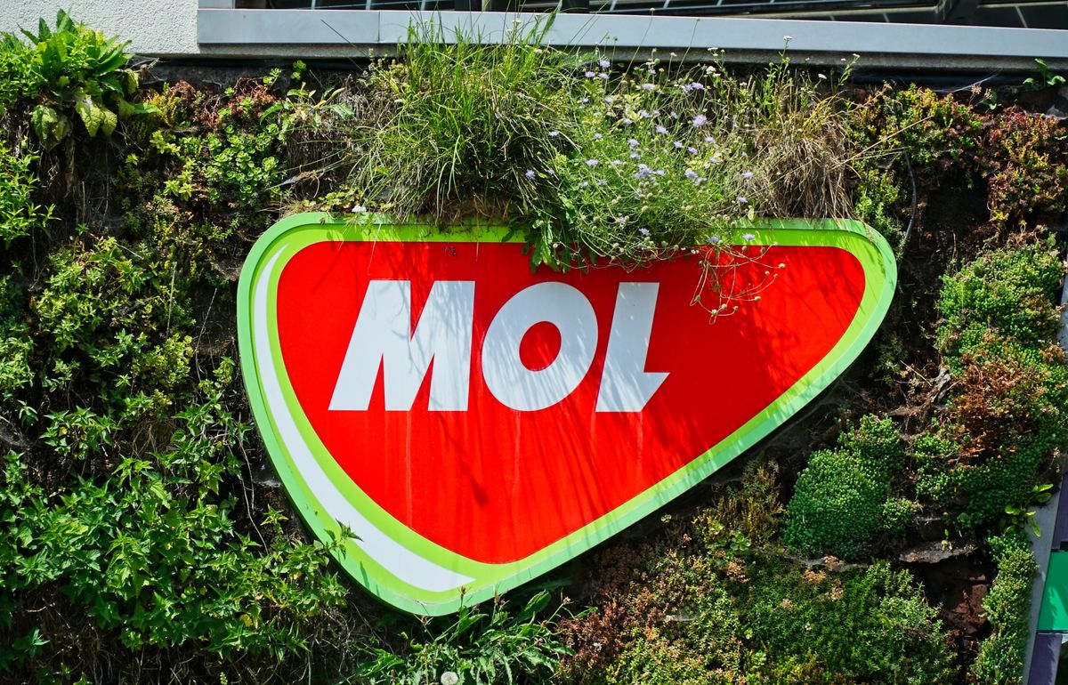 Budapest,,Hungary,-,July,8,,2024:,Mol,Logo,On,An