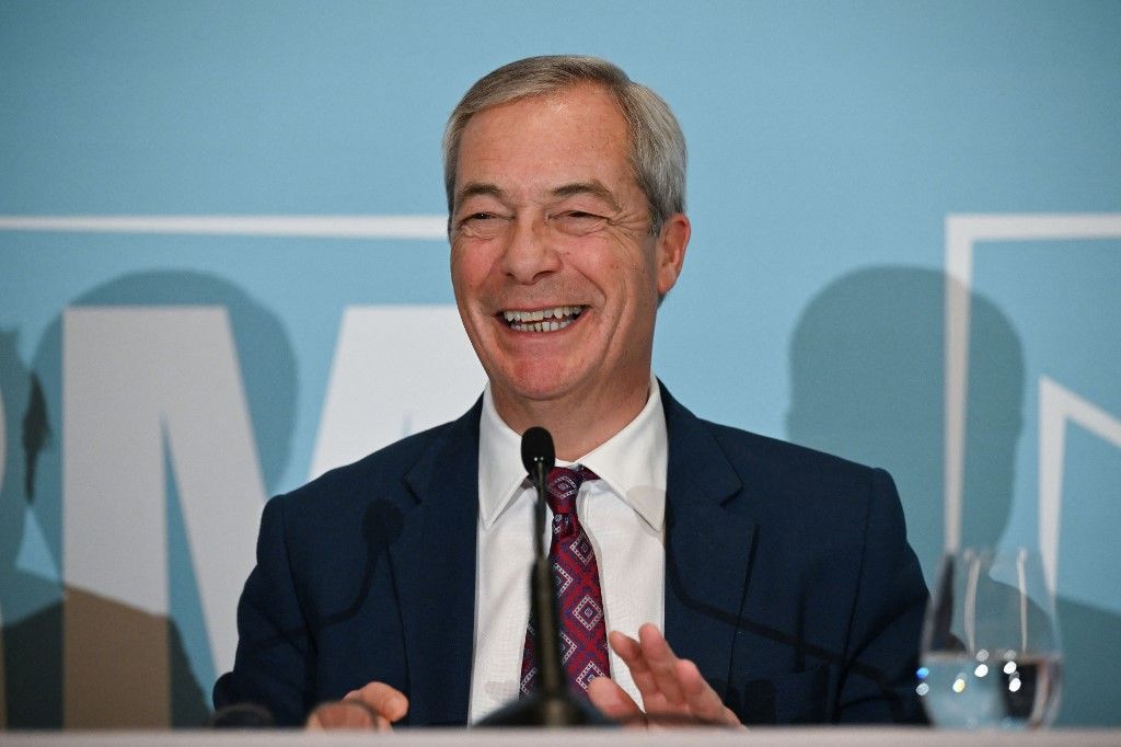 Reform UK leader Nigel Farage