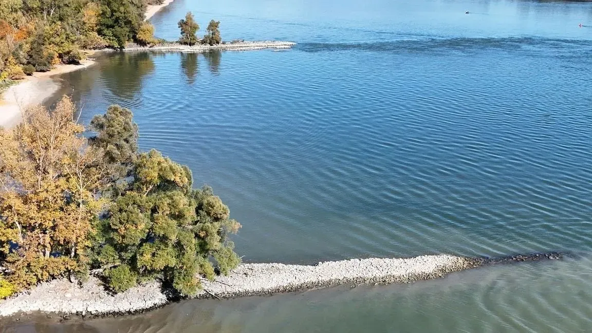 Duna, szabályozás, folyószabályozás