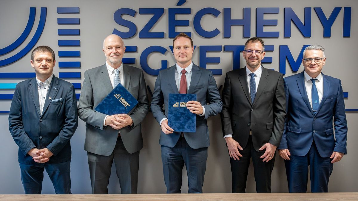 Fenntartható energetikai képzések és kutatások: együttműködési megállapodást kötött a Széchenyi István Egyetem és a Green Energy Investhor Zrt. 