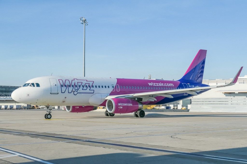 Wizz Air Airbus A320-232 bécsi repülőtér