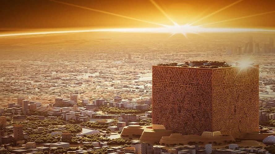 Váratlan: leállt a világ legnagyobb építkezése, mégsincs elég pénze rá az olajhatalomnak – videón az 50 milliárd dolláros Mukaab
Szaúd-Arábia, város