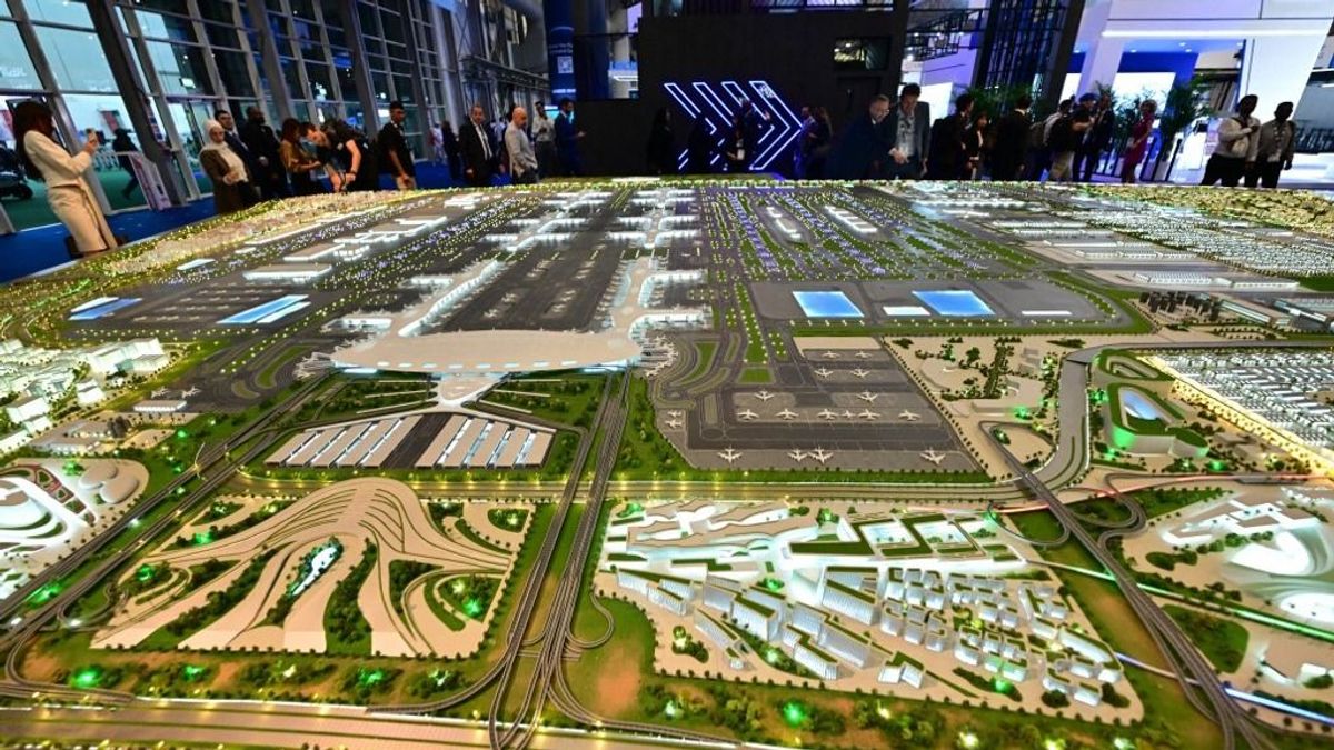 Dubajban épül a világ legnagyobb repülőtere, elképesztő paraméterekkel 
