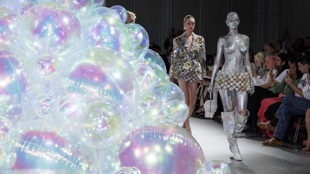 GERMANIER Haute Couture Fall/Winter 2025-2026 Runway during Paris Haute Couture Fashion Week on July 2025 - Paris; France 10/07/2025