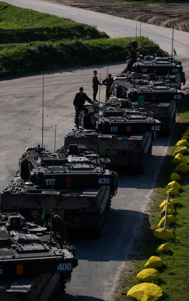 German Army Leopard 2 A7V main battle tank