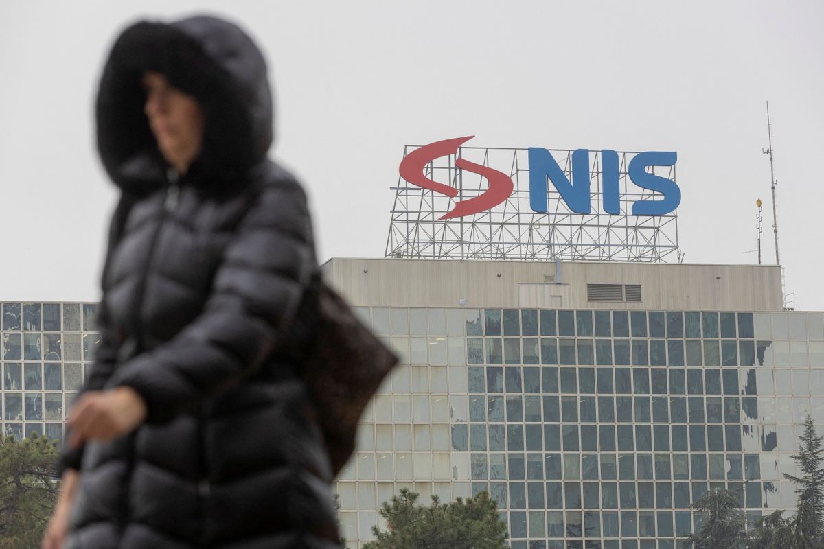 Serbian oil company NIS in ownership by the Russian oil producer Gazprom Neft