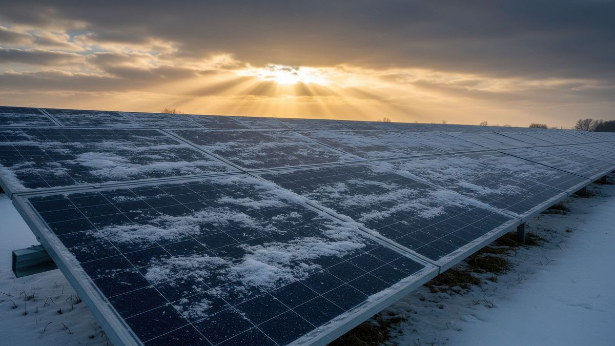 Belepte a hó a napelemeket, akkor most mit csináljunk? – Van, amit semmiképpen se 