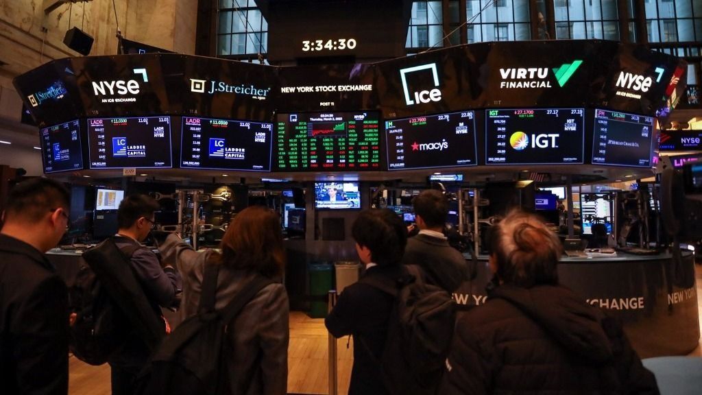 New York Stock Exchange tőzsde részvény piac befektetés