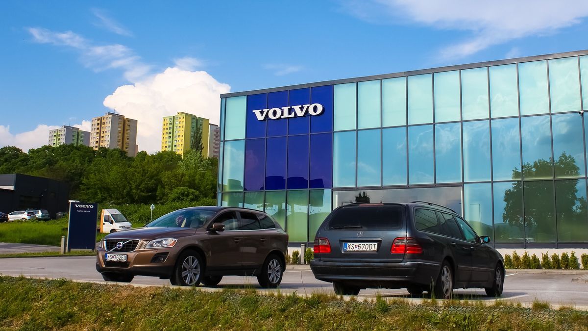 Kosice,,Slovakia,-,13,May,2022:,Exterior,View,Of,Volvo