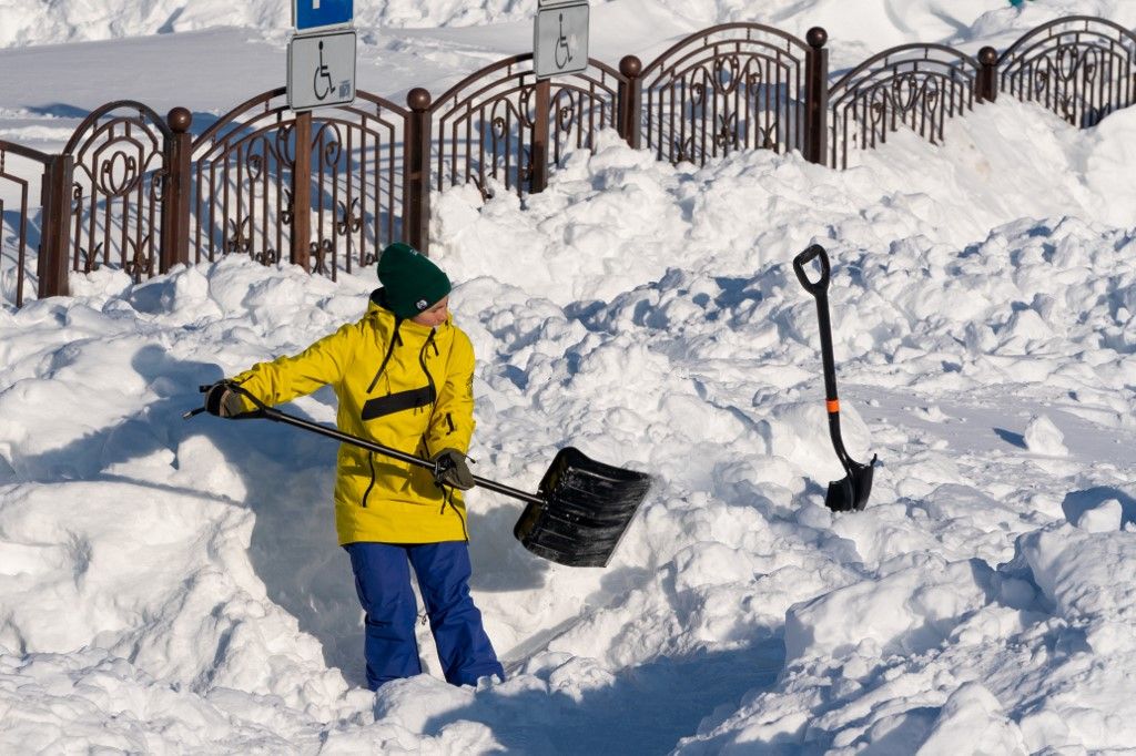 KAMCHATKA, RUSSIA - JANUARY 19: A view of the heaviest snowfall in the past 30 years is seen in Kamchatka Peninsula, Russia on January 19, 2026. The real conditions and daily life on streets and avenues are seen after images of the snowfall spread widely 