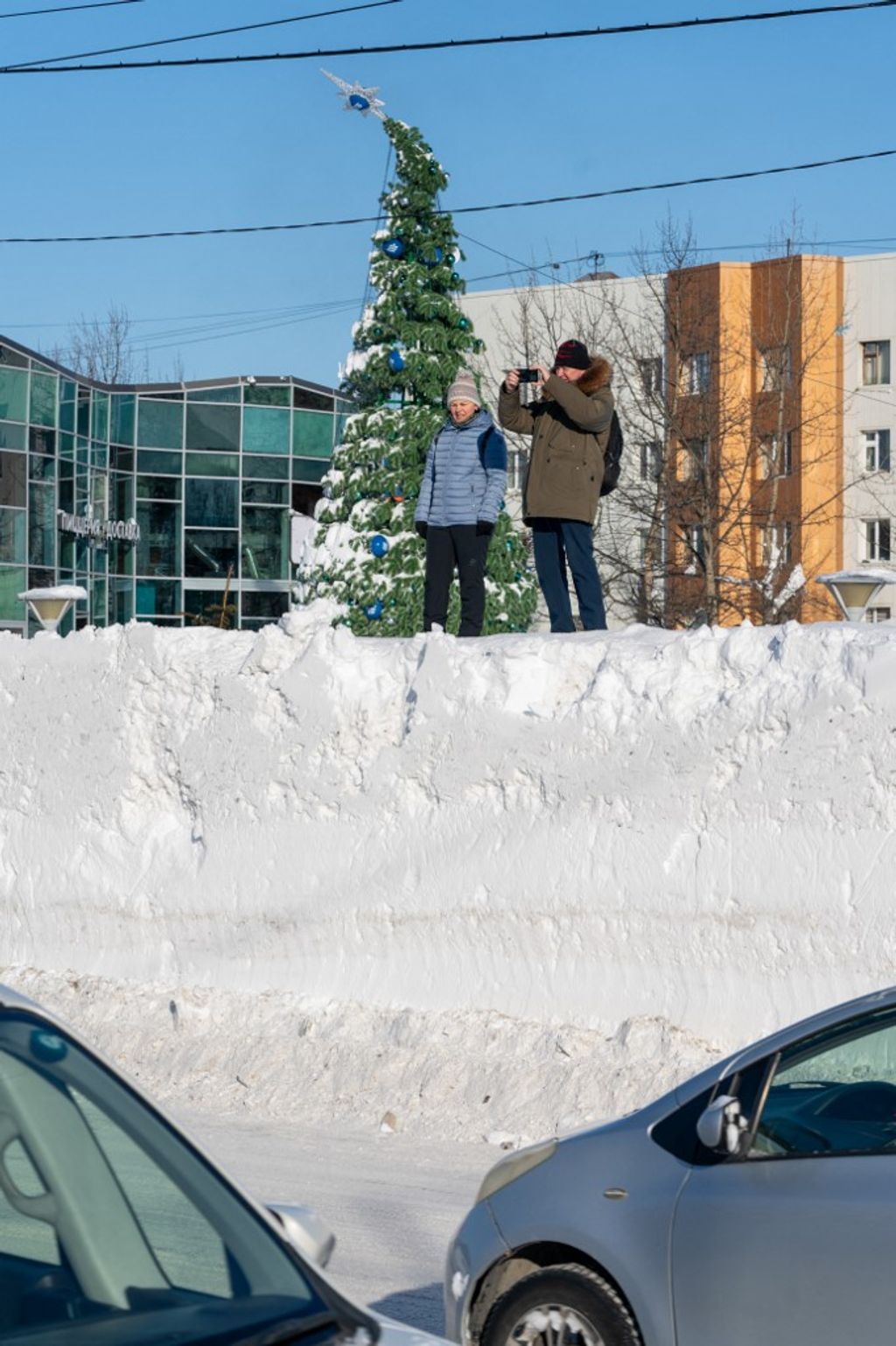 KAMCHATKA, RUSSIA - JANUARY 19: A view of the heaviest snowfall in the past 30 years is seen in Kamchatka Peninsula, Russia on January 19, 2026. The real conditions and daily life on streets and avenues are seen after images of the snowfall spread widely 