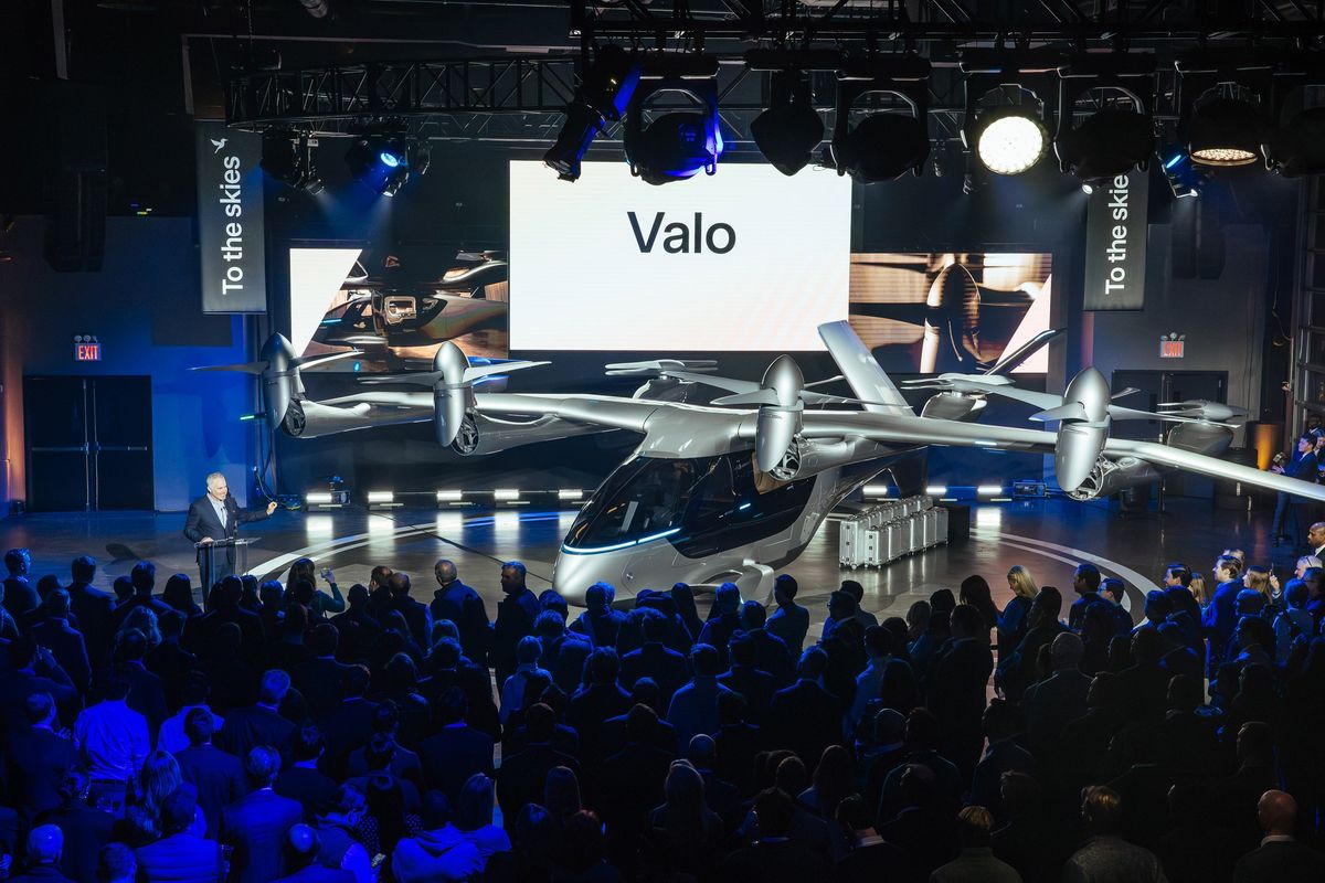 2029-től elektromos repülőtaxik szállíthatják az utazókat a terminálokig. Fotó: Vertical Aerospace