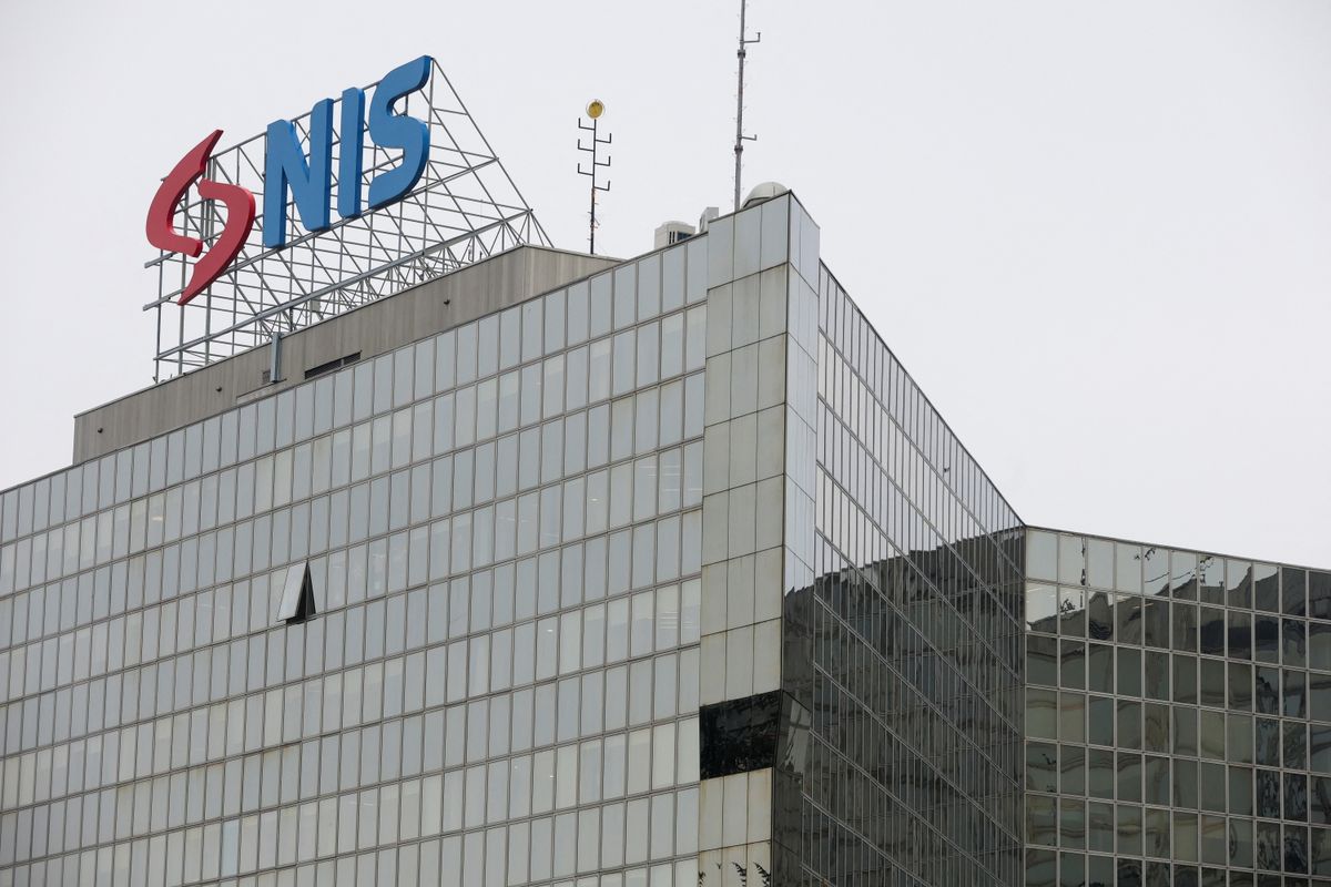 Serbian oil company NIS in ownership by the Russian oil producer Gazprom Neft