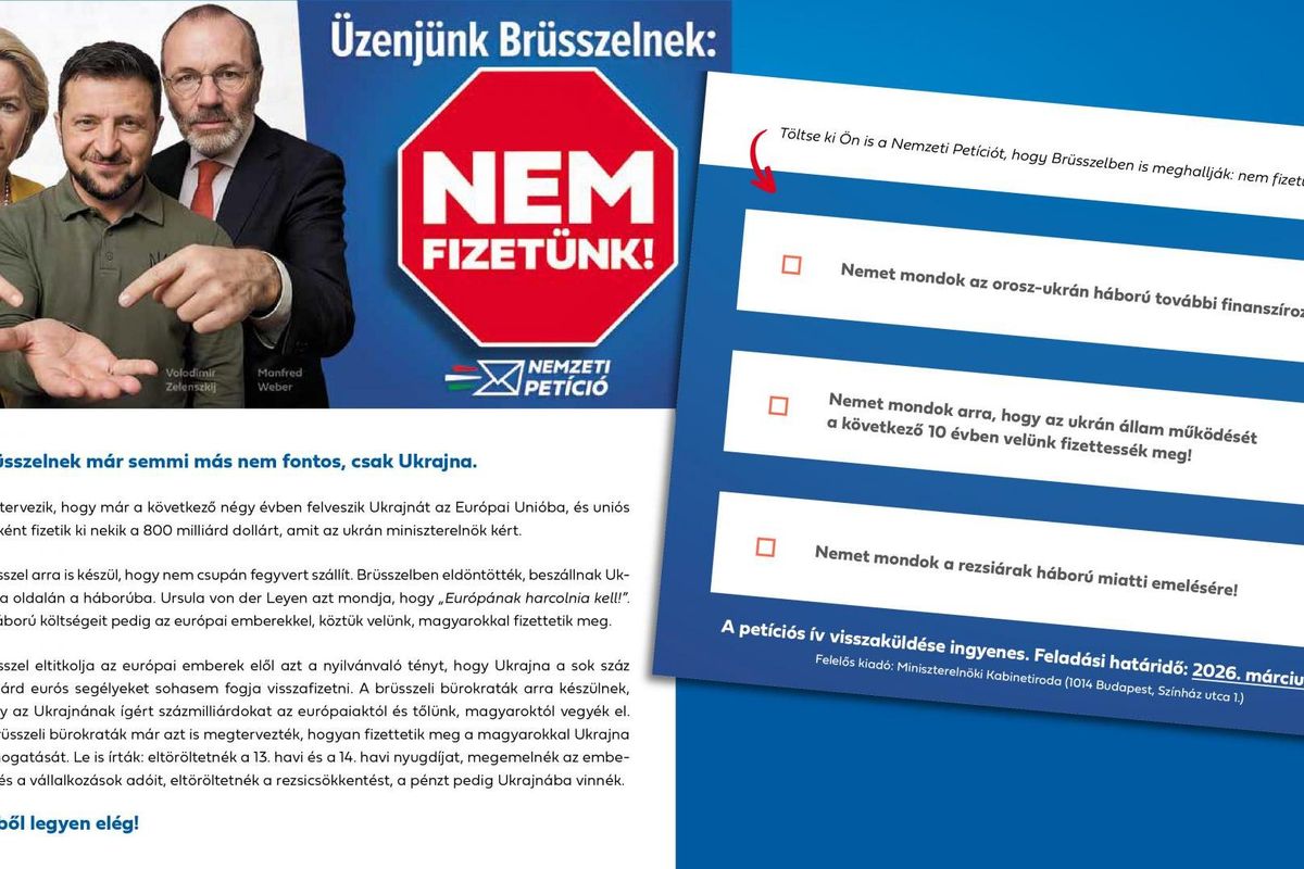 Elkészült a Nemzeti Petíció – a héten indul a postázás