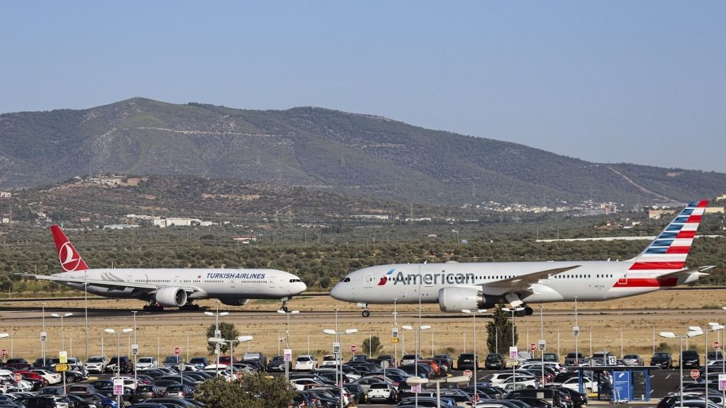 American Airlines Boeing 787 Drea amerika mliner Passenger Aircraft