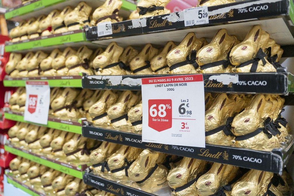 FRANCE - ILLUSTRATION OF EASTER CHOCOLATES