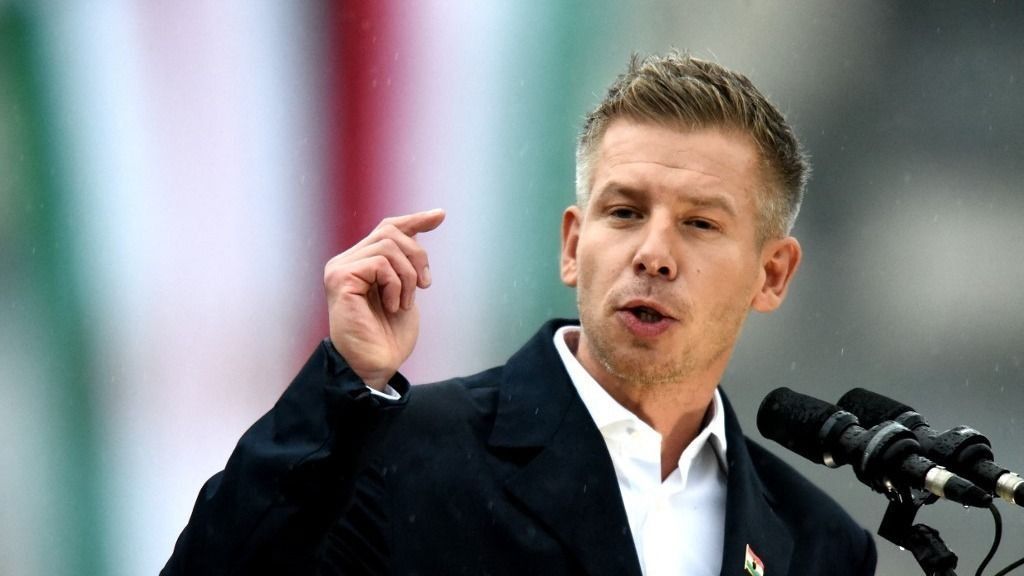 Memorial Of The 1956 Revolution, Held By Opposition Leader Peter Magyar And His Tisza Party magyar péter , energiafordulat