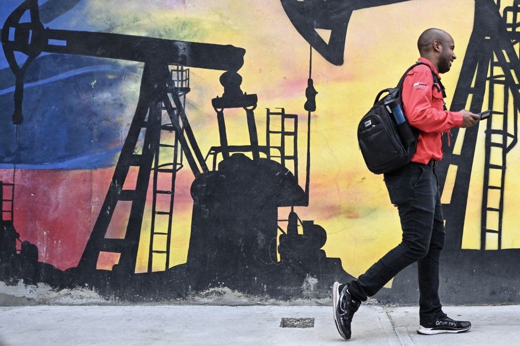 venezuelai olaj Caracas