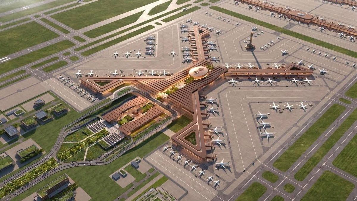 Óriási repülőtér építésébe kezdtek – több ezer milliárd forintot fordítanak rá 