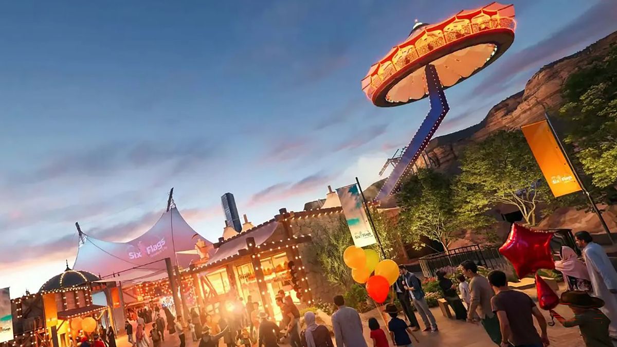 A szaúdi vidámpark a világ leggyorsabb hullámvasútjának is otthont ad. Fotó: Six Flags 