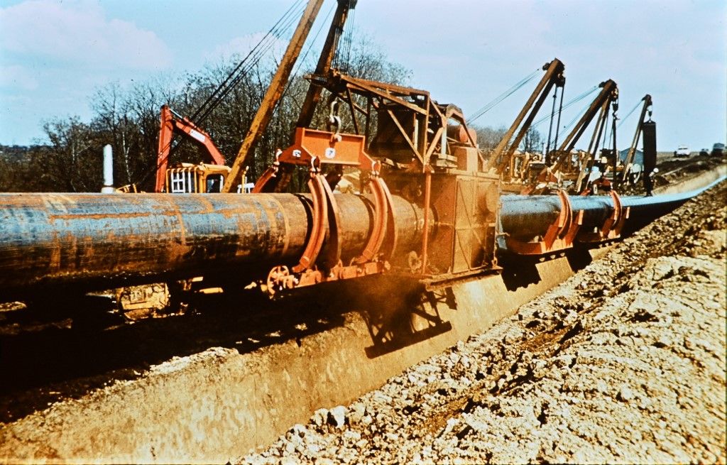 Barátság Barátság-kőolajvezeték építése