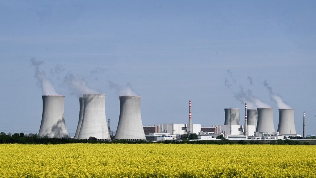 Dukovany atomerőmű, Csehország
atomenergia, nukleáris energia
orosz urán