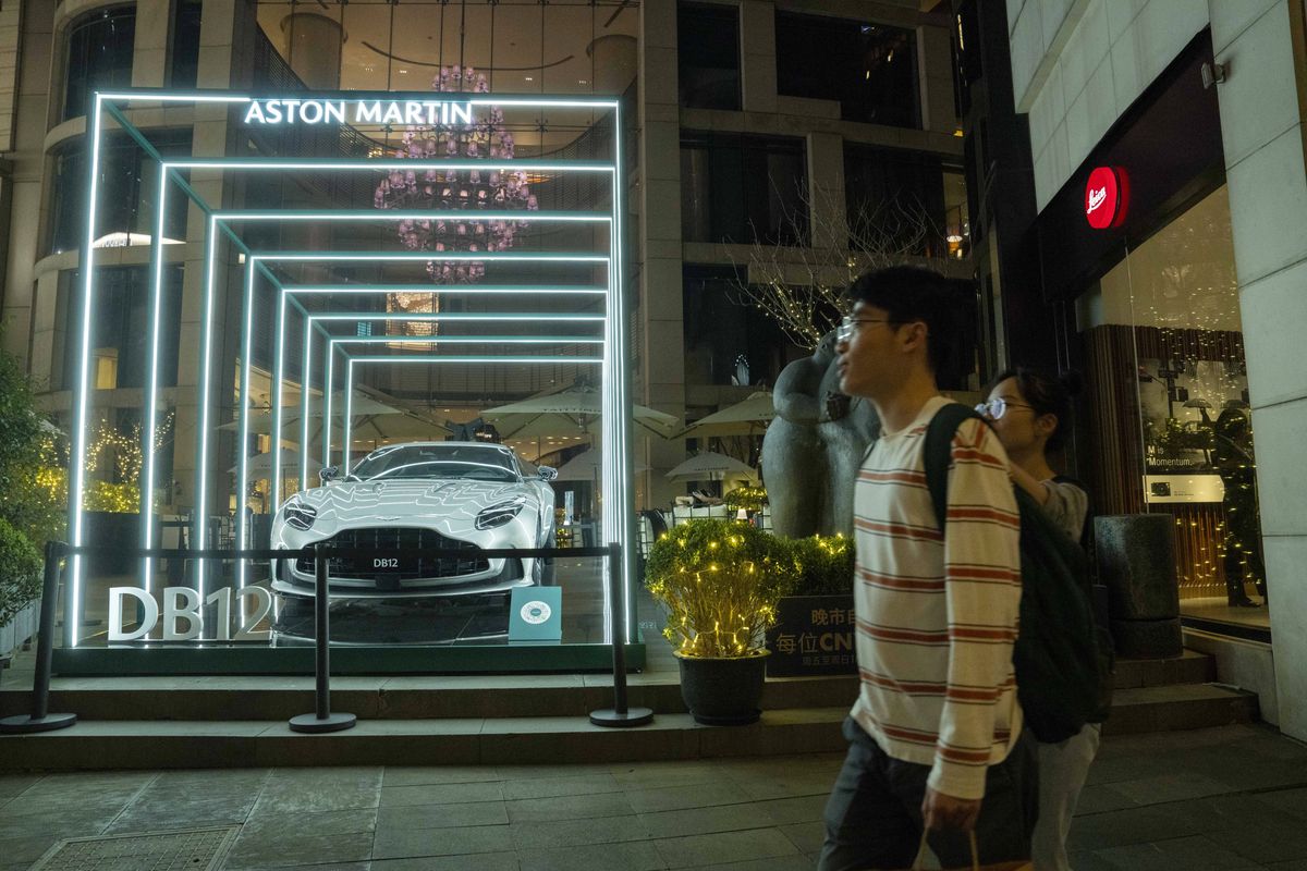 Consumer Spending in Shanghai As Xi Prepares to Unveil China Stimulus Plan Aston Martin