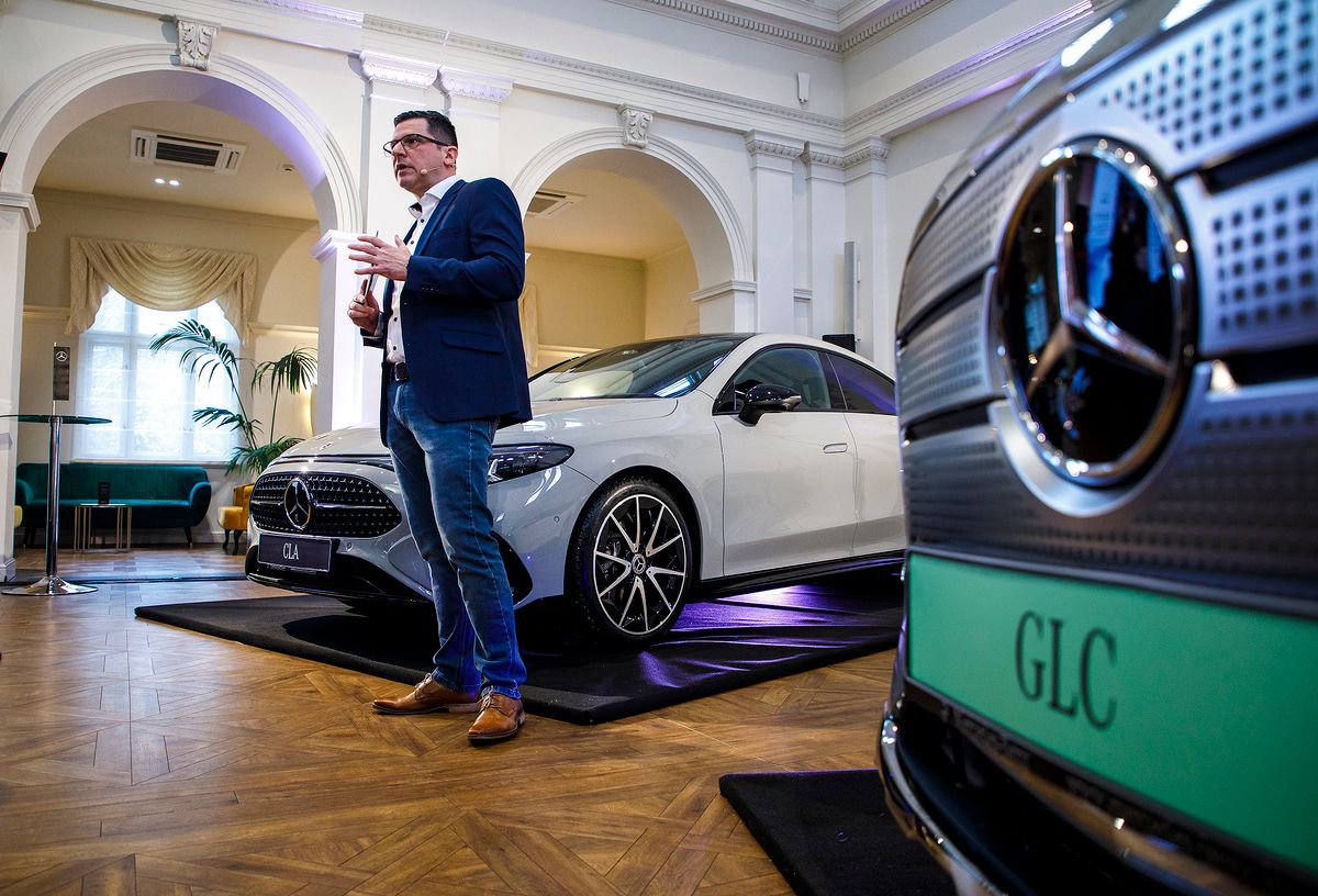 Palotai Vilmos márkamenedzser Mercedes