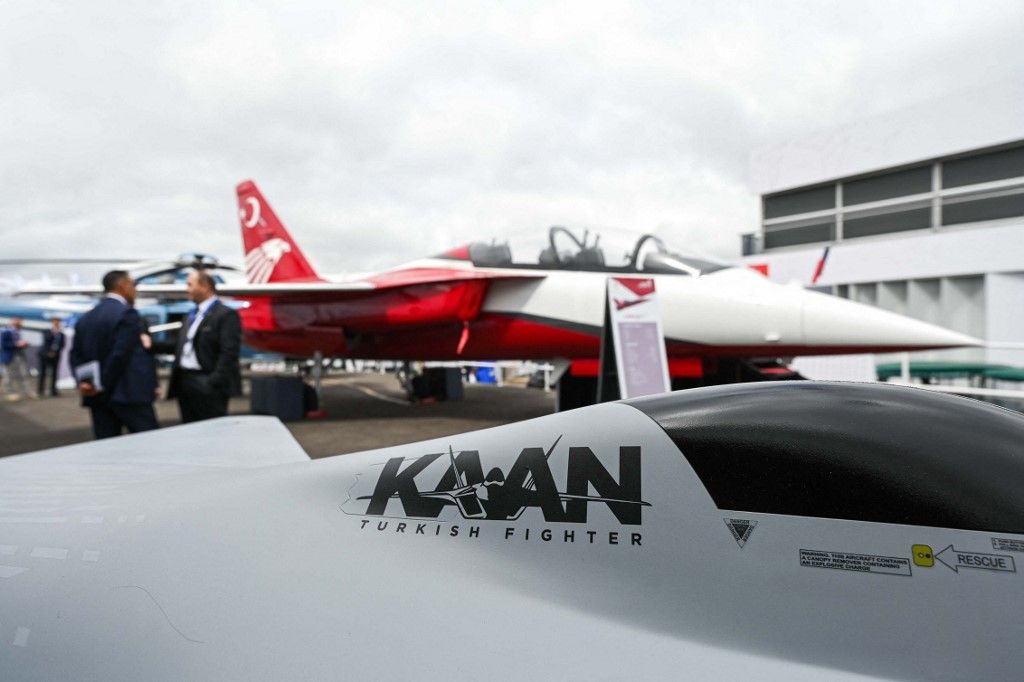Farnborough International Airshow kicks off in United Kingdom Török–szaúdi együttműködés a levegőben: Rijád befektethet a török KAAN ötödik generációs vadászgépbe