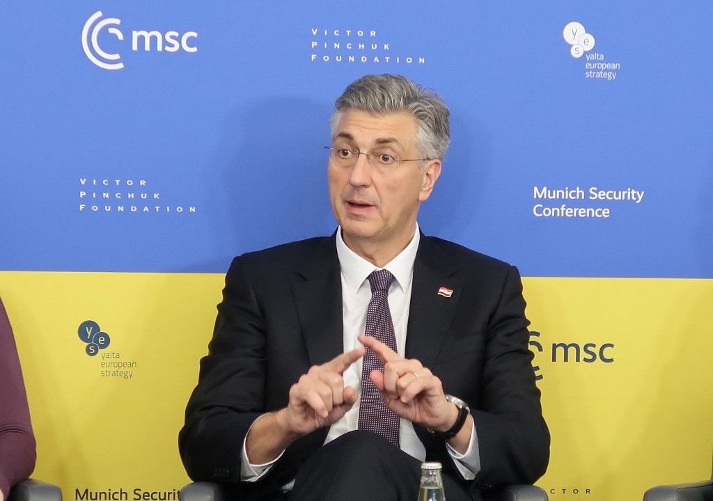 9th Ukrainian Lunch at Munich Security Conference 2026 Plenkovic mol