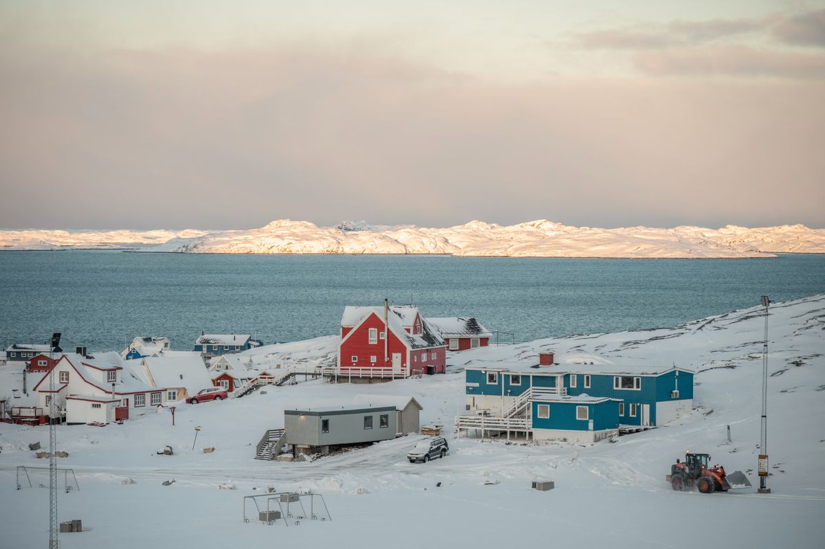 Trump theme: Greenland Grönland Európa