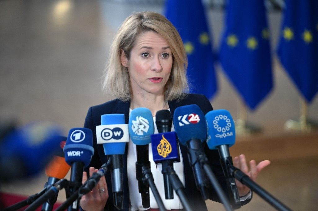 European Union High Representative for Foreign Affairs and Security Policy Kaja Kallas orosz ukrajna szankció 