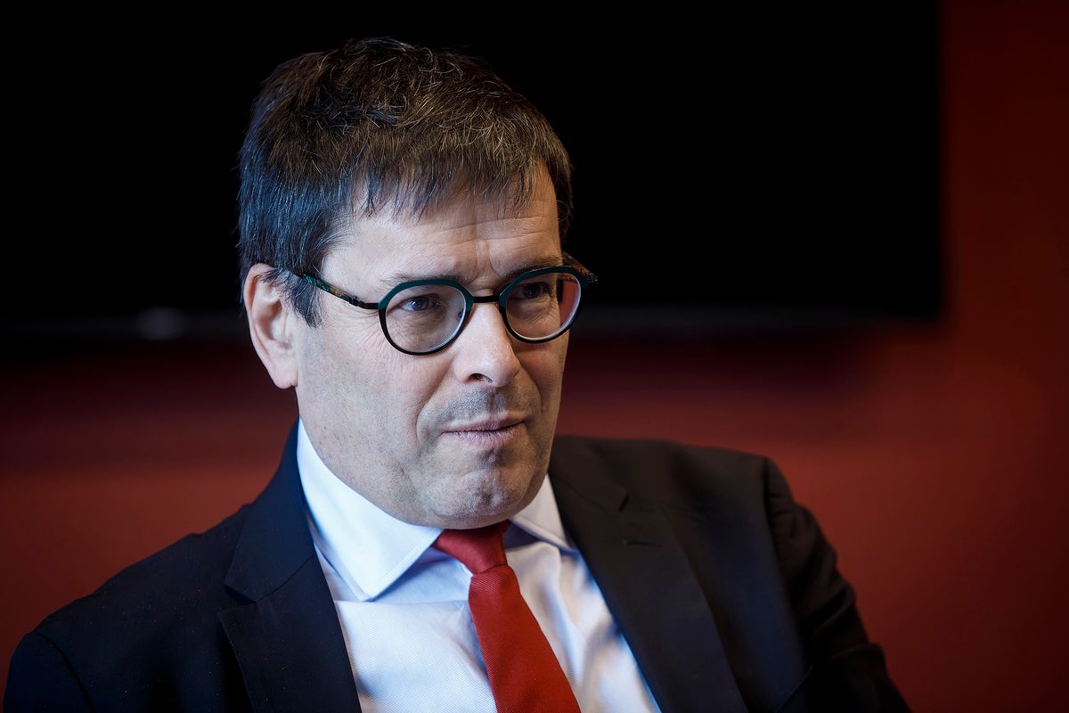 Nicolas Notebaert budapesti repülőtér VINCI Concessions vezérigazgatója és a VINCI Airports elnöke