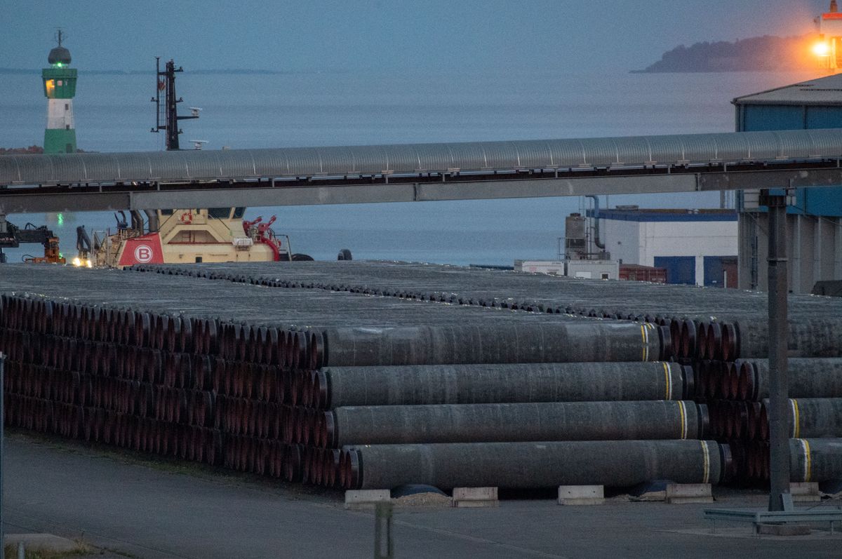 Criticism of LNG plans in the port of Mukran északi áramalt