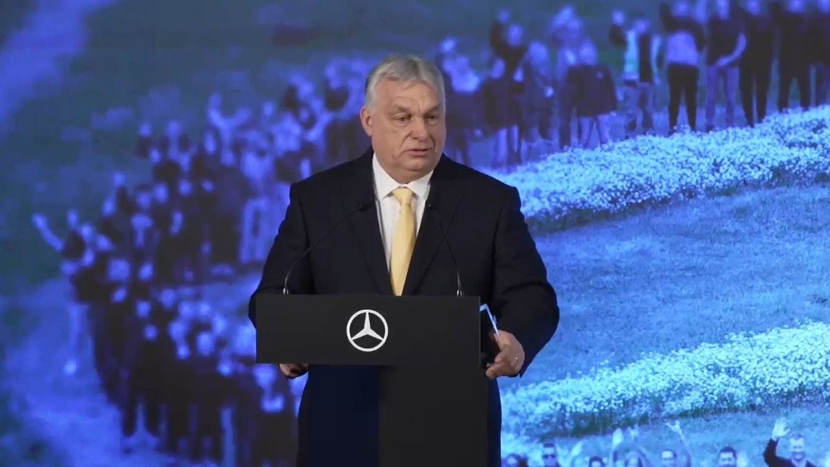 Orbán Viktor: A Mercedes-gyár sikere a magyaroknak önbecsülési kérdés 