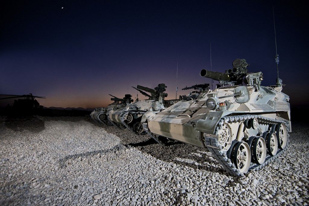 Wiesel 1 ATM TOW anti-tank vehicles