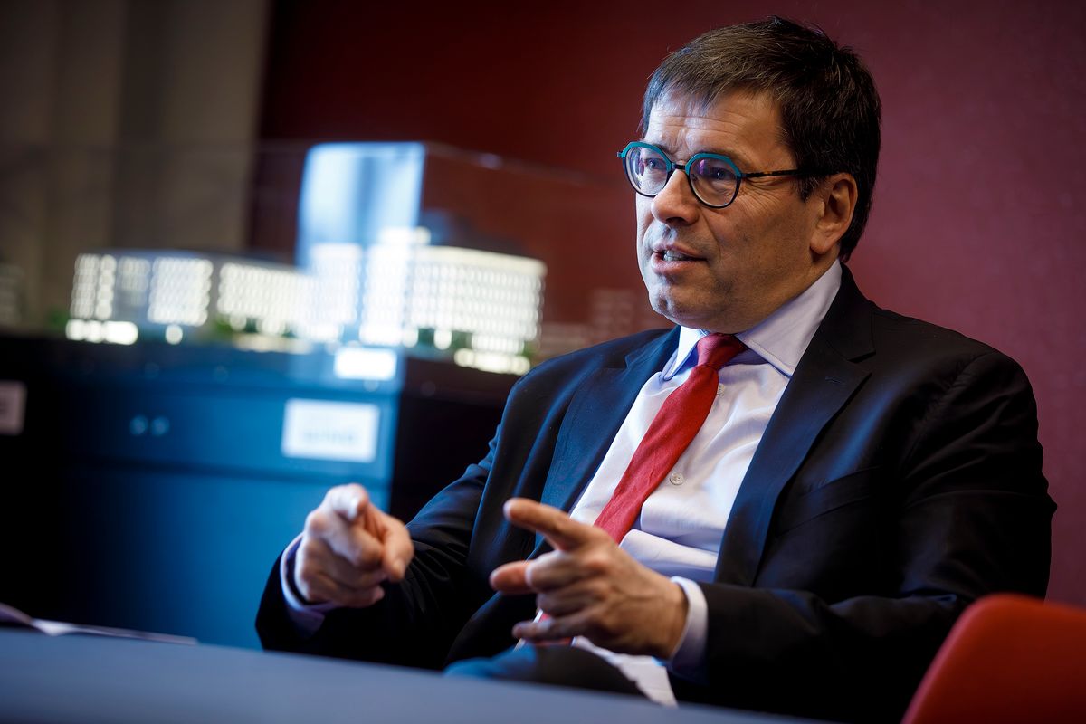 Nicolas Notebaert budapesti repülőtér VINCI Concessions vezérigazgatója és a VINCI Airports elnöke Vinci