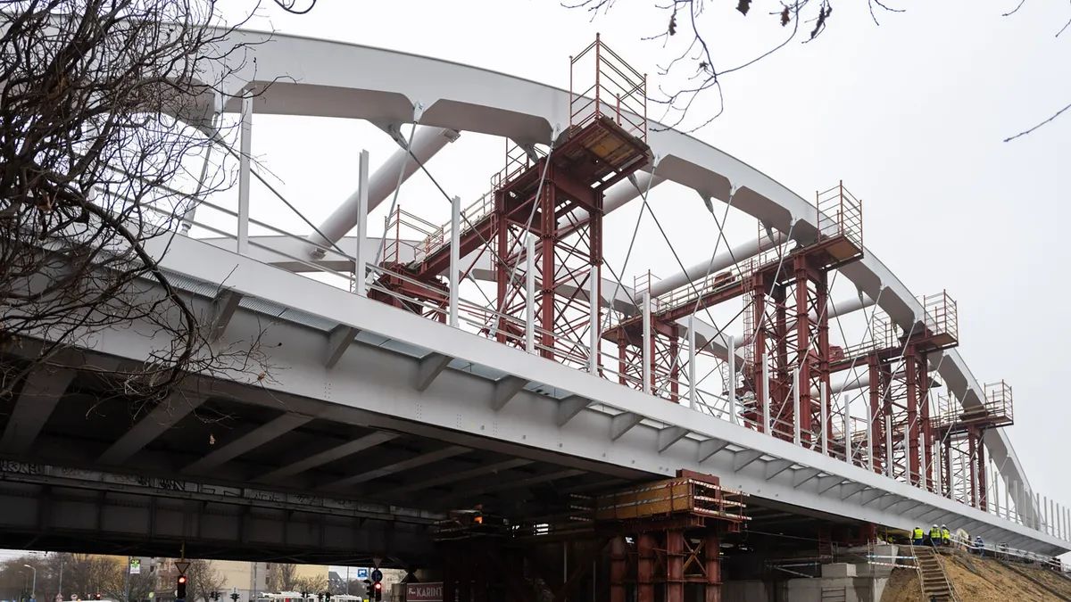 Rendkívül látványos szakaszába ért a Déli Körvasút fejlesztési projekt - videón mutatjuk 