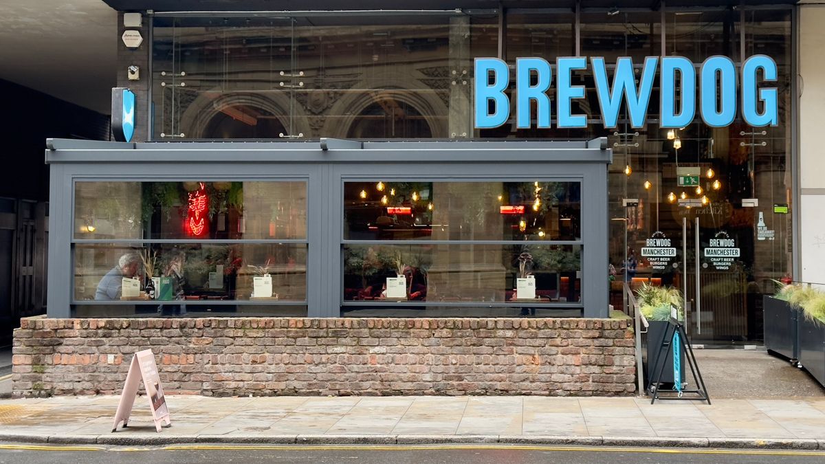 Manchester,,Uk,-,October,24,,2025:,Brewdog,Chain,Pub,And