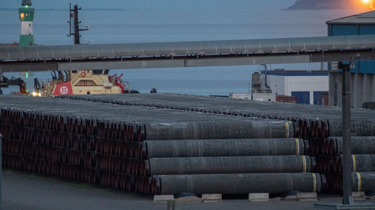 Criticism of LNG plans in the port of Mukran északi áramlat