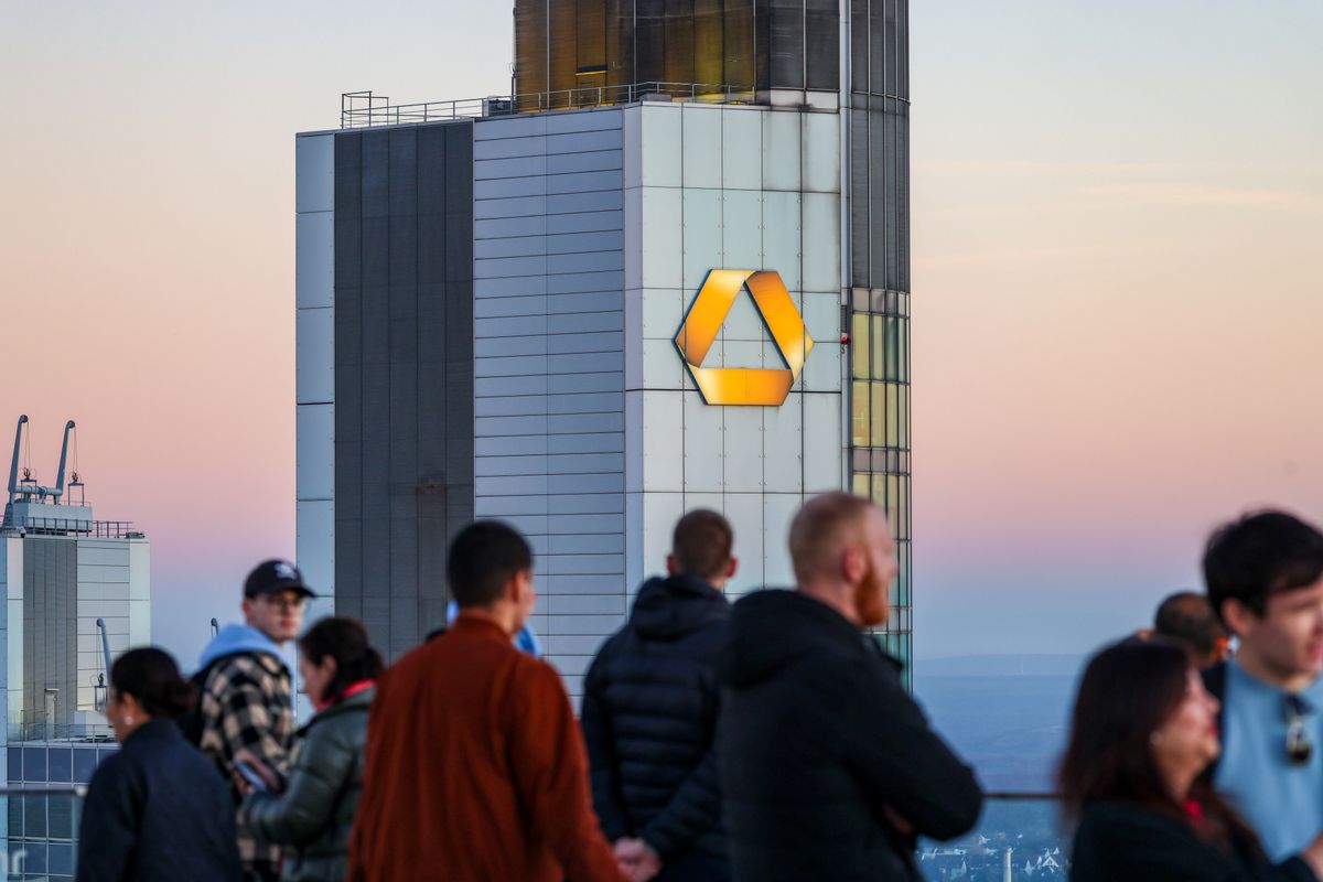 UniCredit The Commerzbank headquarters in Frankfurt, Germany