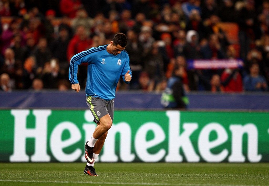 FOOTBALL - UEFA CHAMPIONS LEAGUE - AS ROMA v REAL MADRID