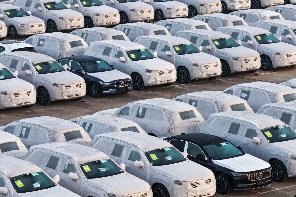 Nanjing Port Vehicles Volvo